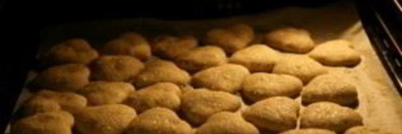 быстрое постное печенье