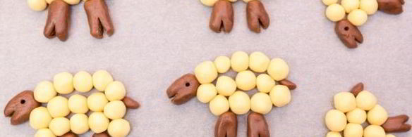 детское печенье барашки