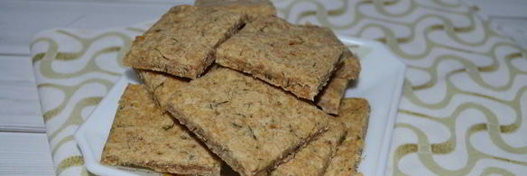 домашние крекеры