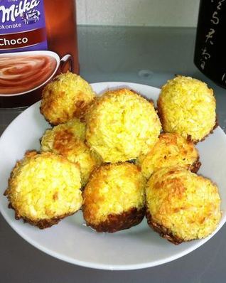 Кокосовое печенье