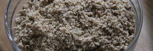 миндальное печенье с дольками лимона