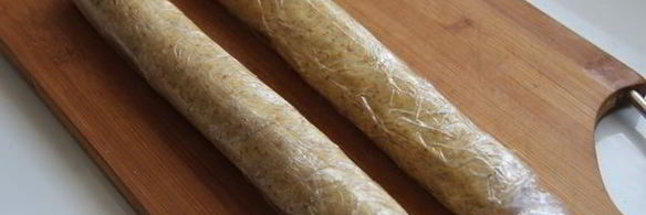 миндальное печенье с дольками лимона