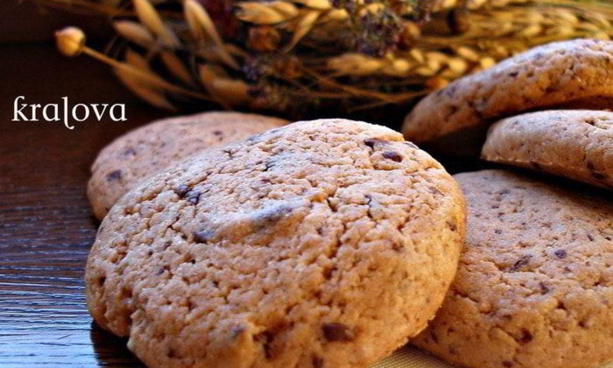 Рецепт нежного печенья с шоколадом