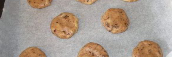 нежное печенье с шоколадом