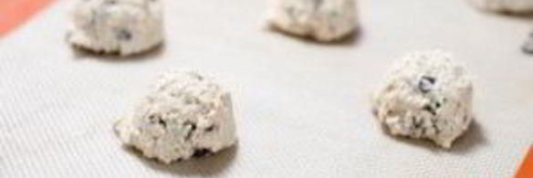 овсяное печенье с кофейной глазурью