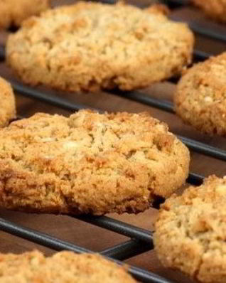 Овсяное печенье с медом и сметаной