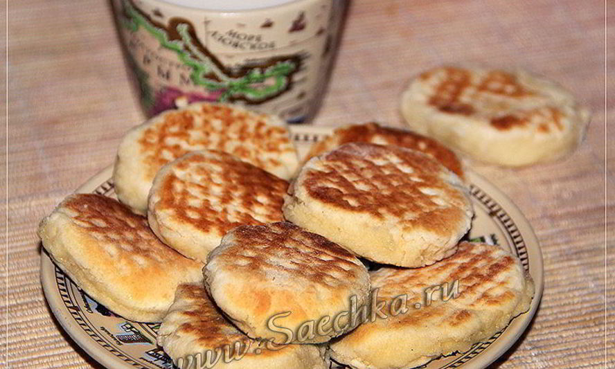 Рецепт печенья на сковороде