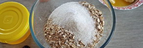 печенье овсяное с медом