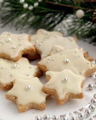 Печенье с фундуком и белым шоколадом