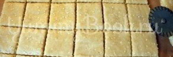 печенье с кунжутом