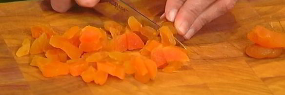 печенье с курагой, кунжутом и фисташками