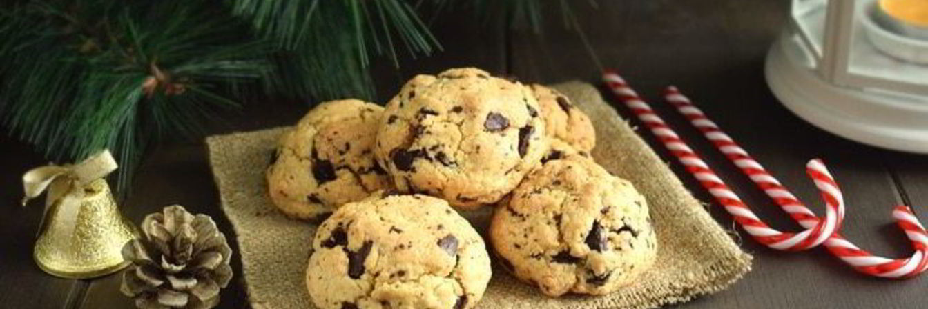 Печенье с шоколадом