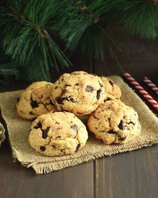 Печенье с шоколадом