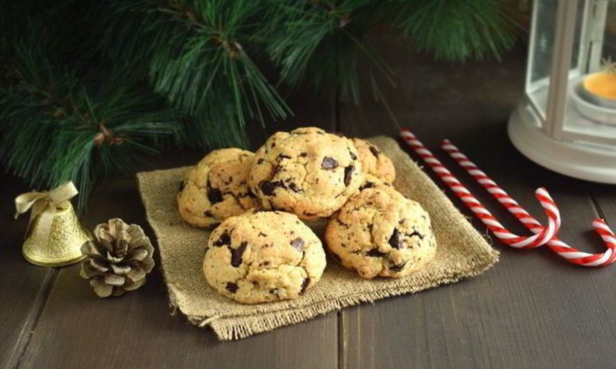 Рецепт печенья с шоколадом