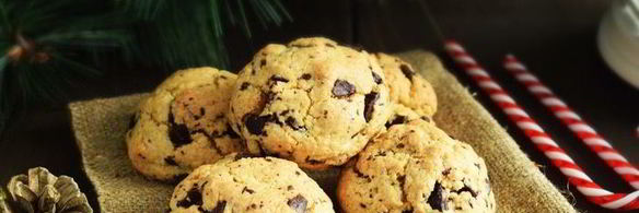 печенье с шоколадом