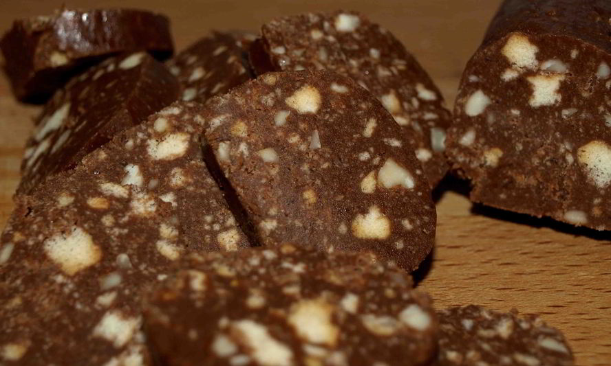 Рецепт печенья салями