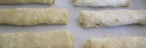 печенье творожные трубочки