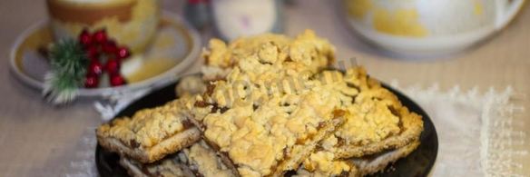 печенье венское с вареньем классическое