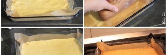 песочное печенье со сгущенкой и шоколадом