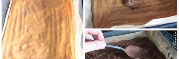 песочное печенье со сгущенкой и шоколадом