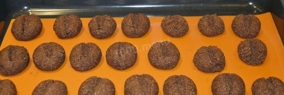 постное печенье кофейные зерна