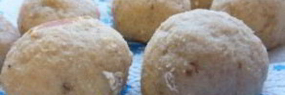 рождественское печенье снежки