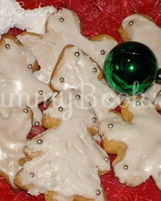 Рождественское пряничное печенье