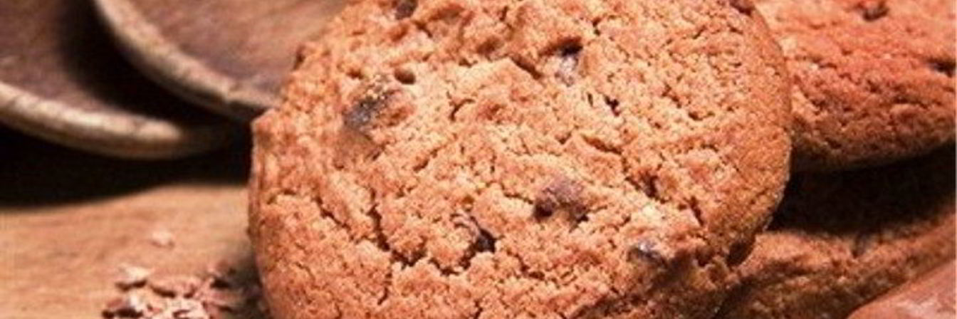 Шоколадное имбирное печенье