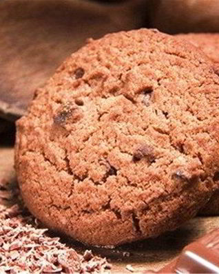 Шоколадное имбирное печенье