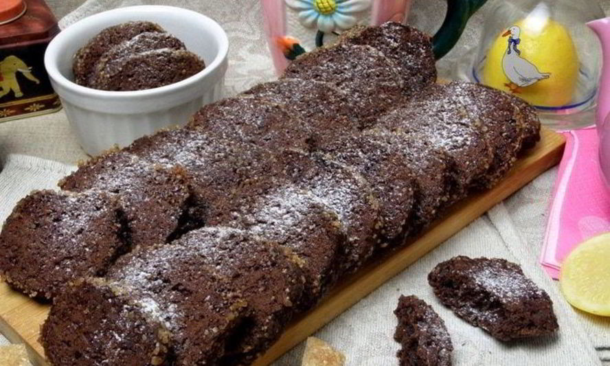 Рецепт шоколадного печенья пикантного