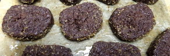 шоколадное печенье пикантное