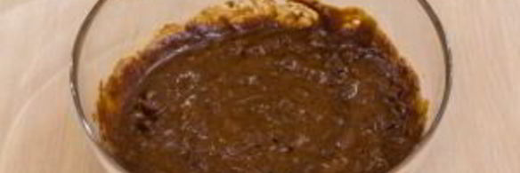 шоколадное печенье с курагой