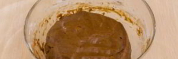 шоколадное печенье с курагой