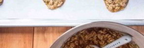 тонкое овсяное печенье