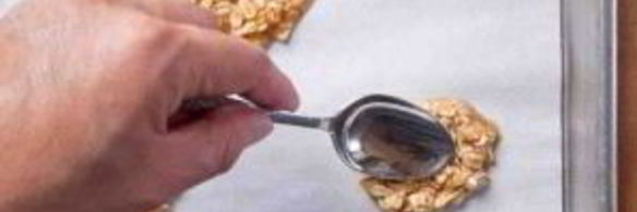 тонкое овсяное печенье