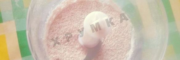 творожно-банановое печенье