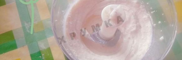 творожно-банановое печенье