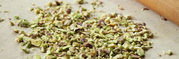 творожно-овсяное печенье с фисташками