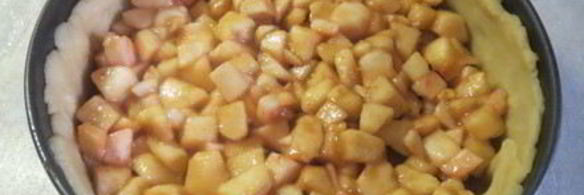 американский яблочный пирог