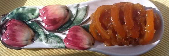 апельсиновые цукаты для пирога