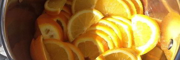 апельсиновые цукаты для пирога