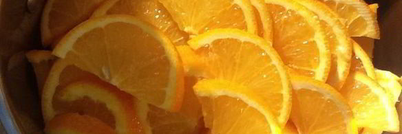 апельсиновые цукаты для пирога