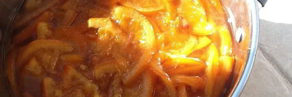 апельсиновые цукаты для пирога