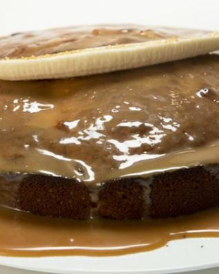 Банановый пирог