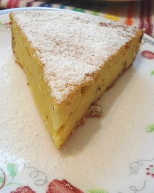 Бразильский кукурузный заварной пирог