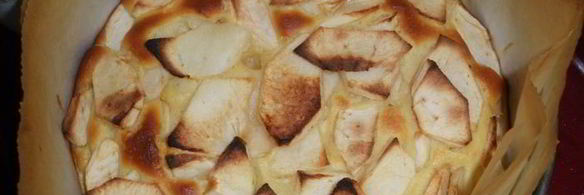 французский яблочный пирог