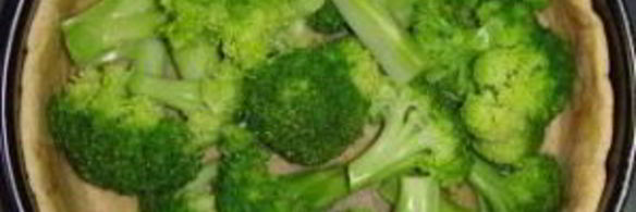 киш с брокколи