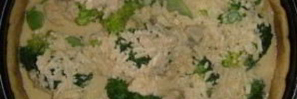 киш с брокколи