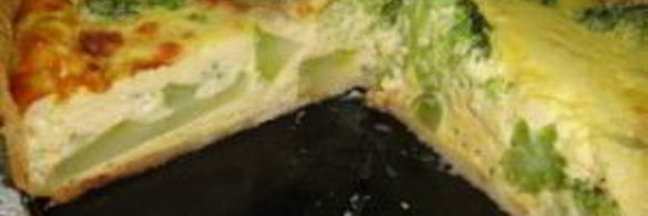 киш с брокколи