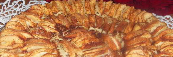 корнуэльский яблочный пирог